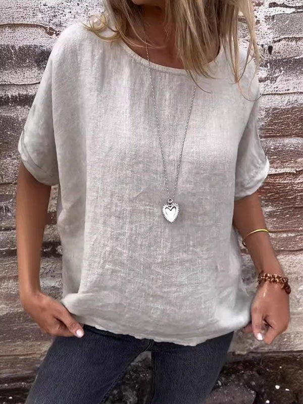 CASIA™ - MINIMALIST RELAXED BLOUSE