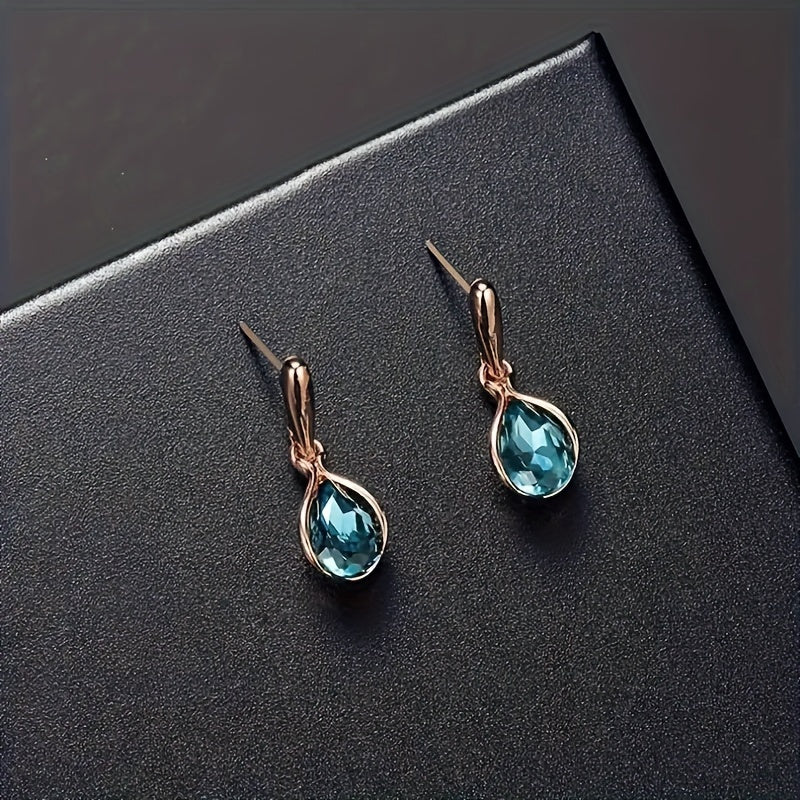 AQUA GLIMMER™ - NECKLACE & EARRINGS SET