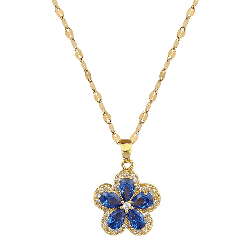 AZURE BLOSSOM™ - BLUE FLOWER JEWELRY SET