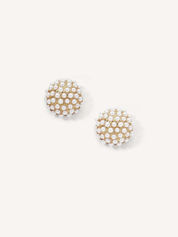 Pearl Pave™ - DELICATE STUD EARRINGS