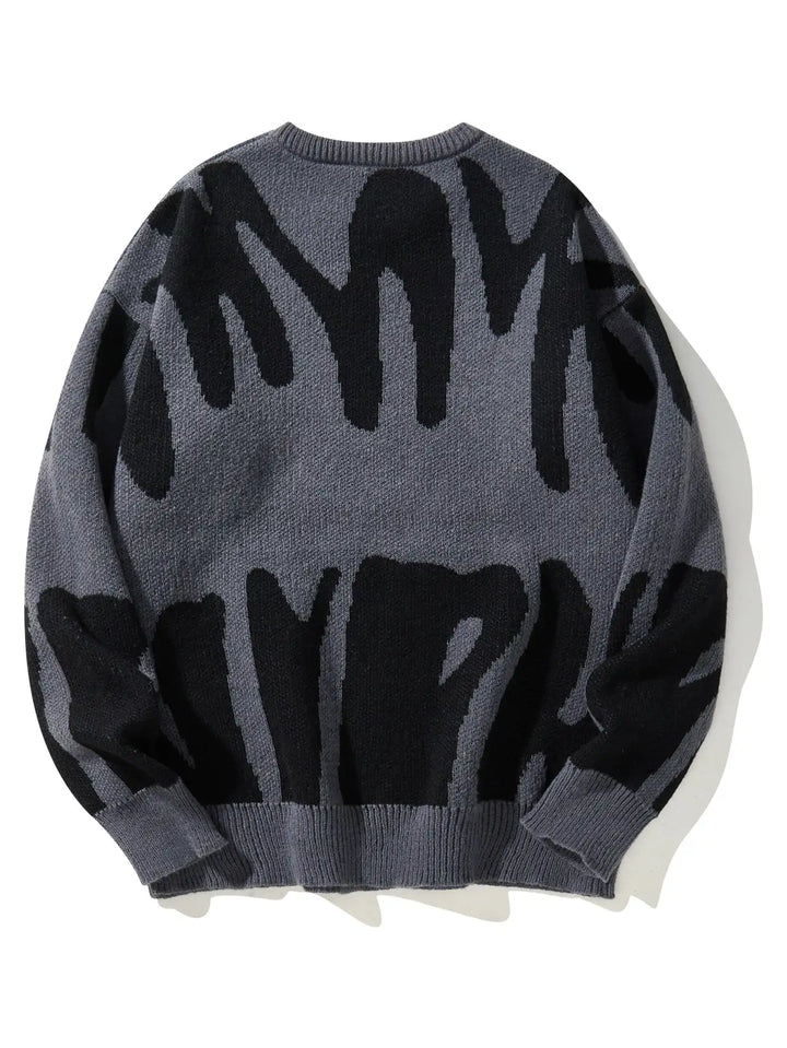 RONAN™ - CONTRAST KNIT MEN'S PULLOVER