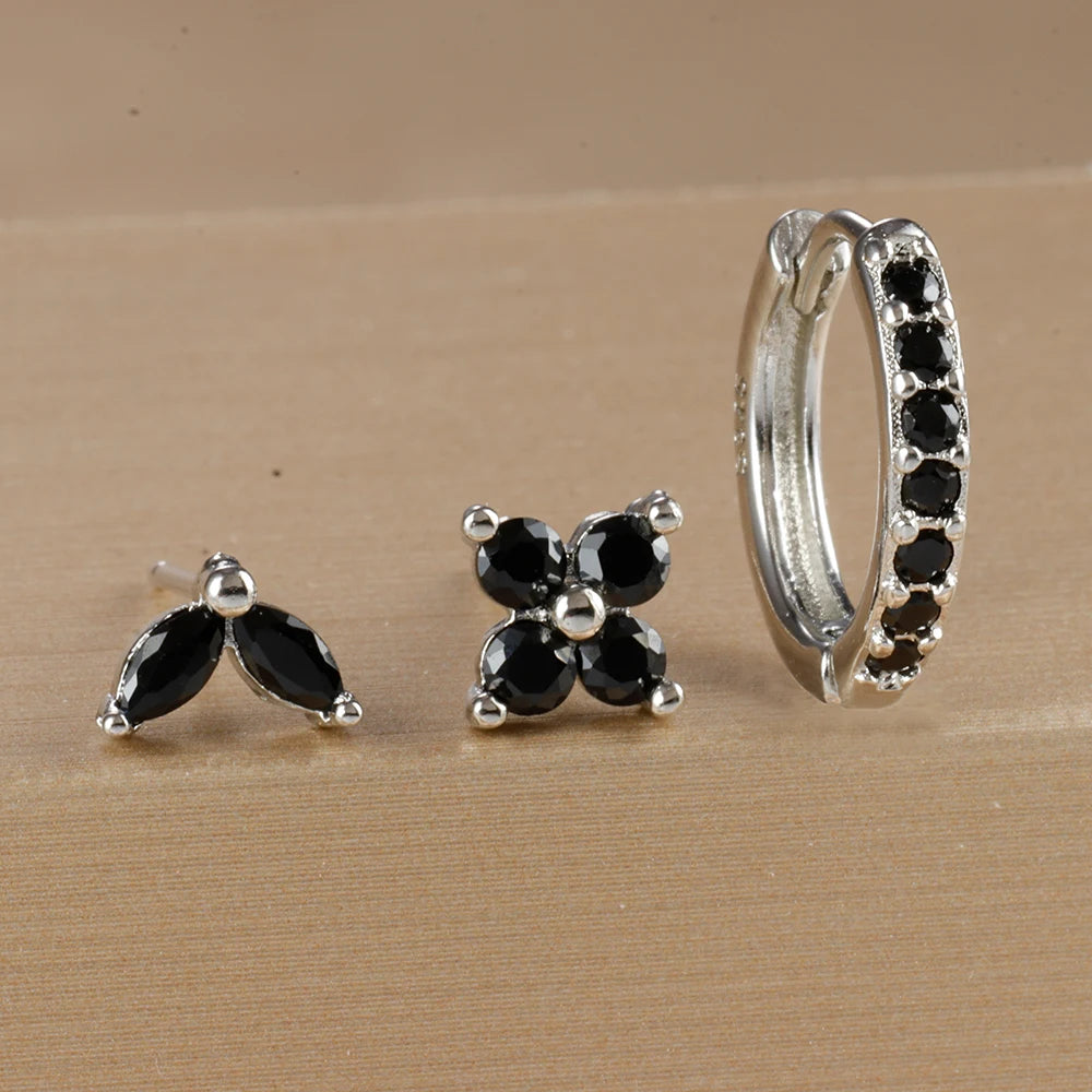 AURELIA™ - 3-PIECE ELEGANT HOOP EARRING SET