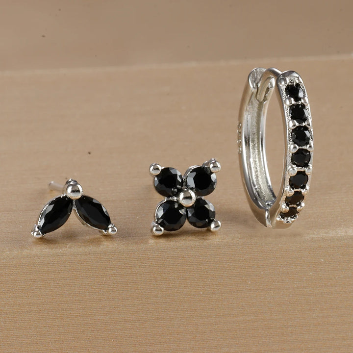AURELIA™ - 3-PIECE ELEGANT HOOP EARRING SET