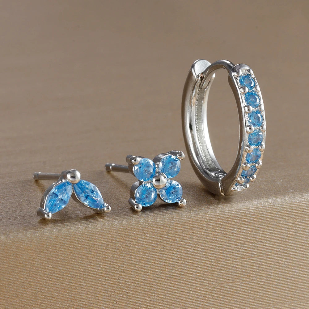 AURELIA™ - 3-PIECE ELEGANT HOOP EARRING SET