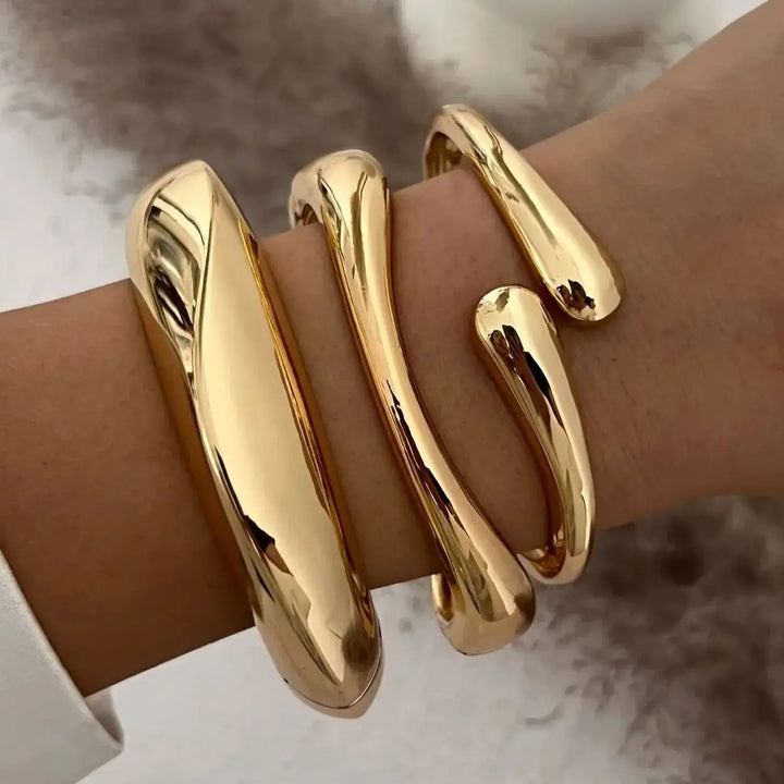 DIEZI™ - 3-STYLE STATEMENT METAL BANGLES