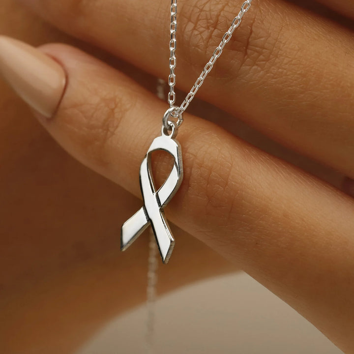 GRACE™ - CANCER RIBBON NECKLACE