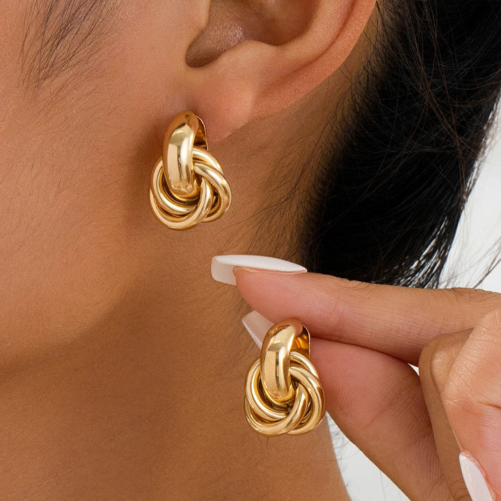 LUNA™ - CHUNKY HOOP EARRINGS