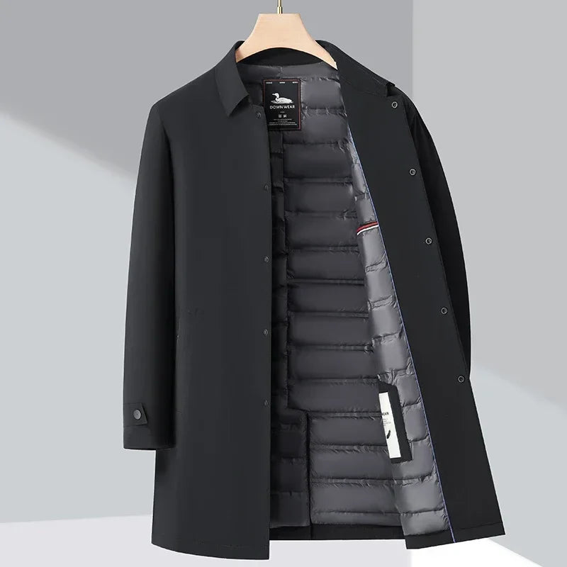 BURKE™ - CLASSIC DOWN TRENCH COAT
