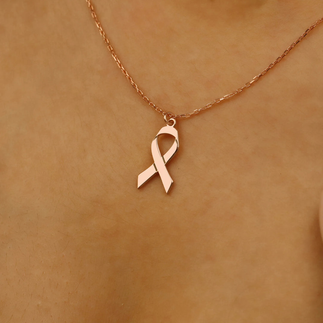 GRACE™ - CANCER RIBBON NECKLACE