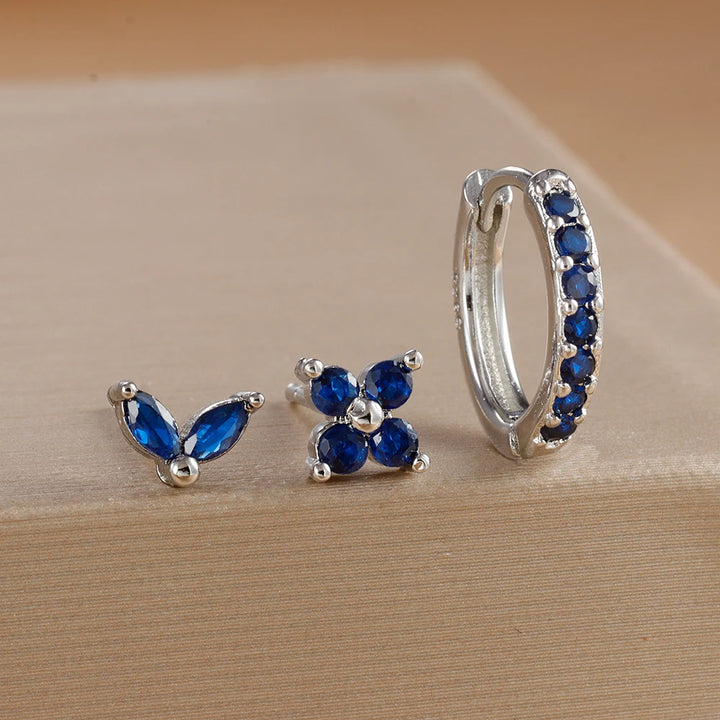 AURELIA™ - 3-PIECE ELEGANT HOOP EARRING SET
