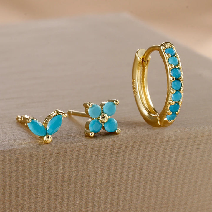 AURELIA™ - 3-PIECE ELEGANT HOOP EARRING SET
