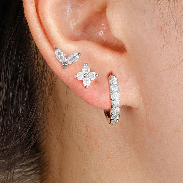 AURELIA™ - 3-PIECE ELEGANT HOOP EARRING SET