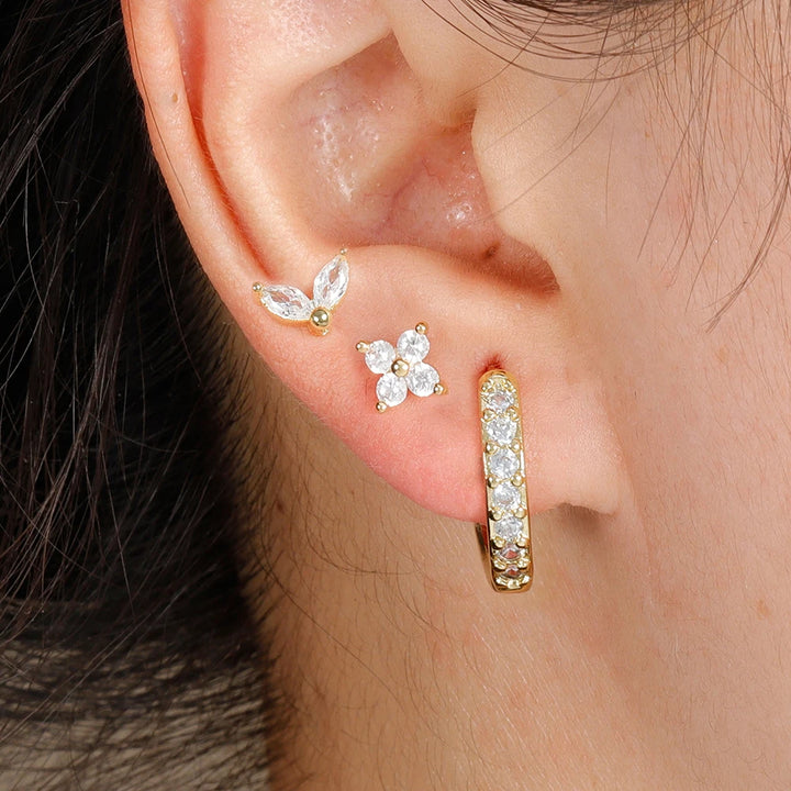 AURELIA™ - 3-PIECE ELEGANT HOOP EARRING SET