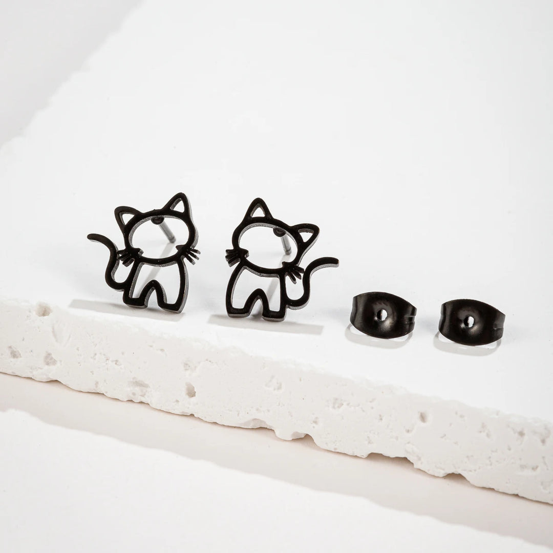 FELIX™ - CUTE CAT STUD EARRINGS