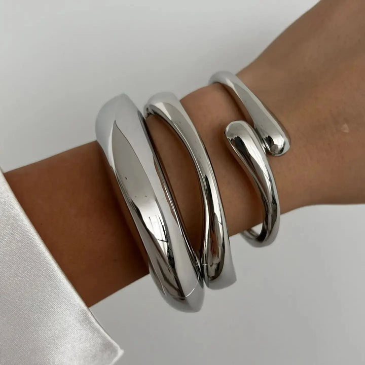 DIEZI™ - 3-STYLE STATEMENT METAL BANGLES