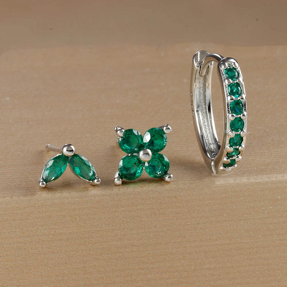 AURELIA™ - 3-PIECE ELEGANT HOOP EARRING SET