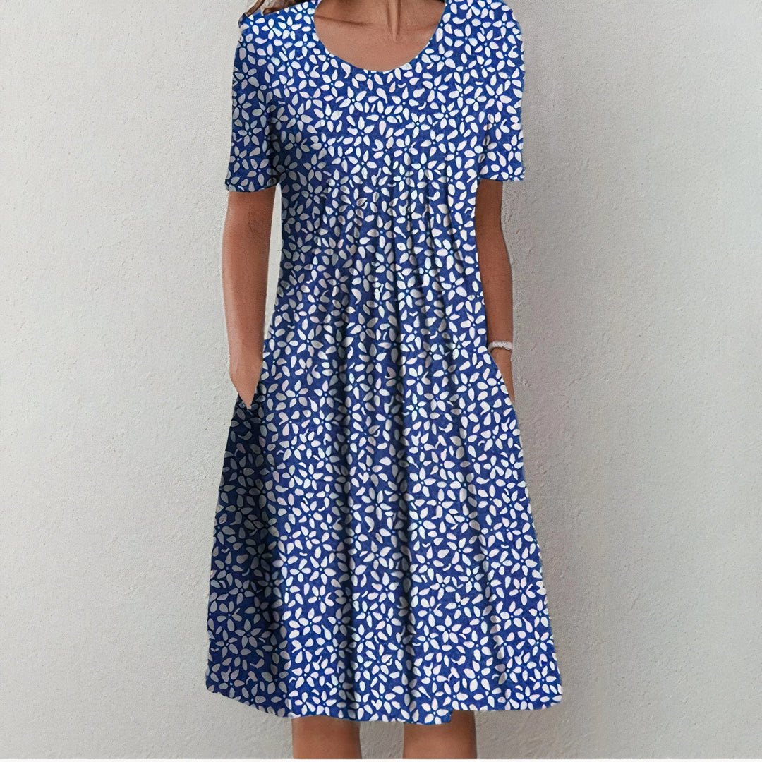 ASTONIA™ - ELEGANT COTTON TUMMY COVER DRESS