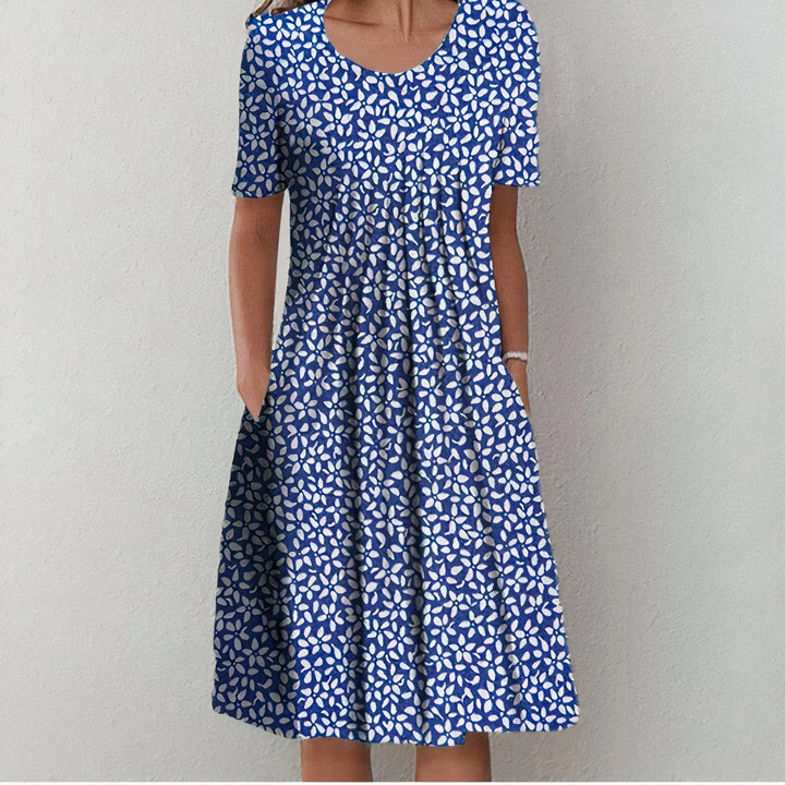 ASTONIA™ - ELEGANT COTTON TUMMY COVER DRESS