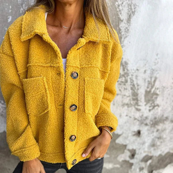 DION™ - STYLISH SHORT JACKET WITH LAPELS