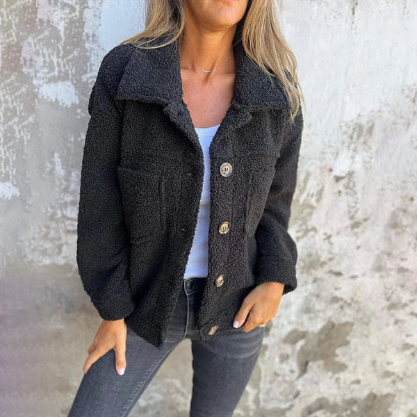 DION™ - STYLISH SHORT JACKET WITH LAPELS